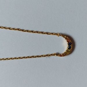 Madewell dainty Cresent Moon necklace